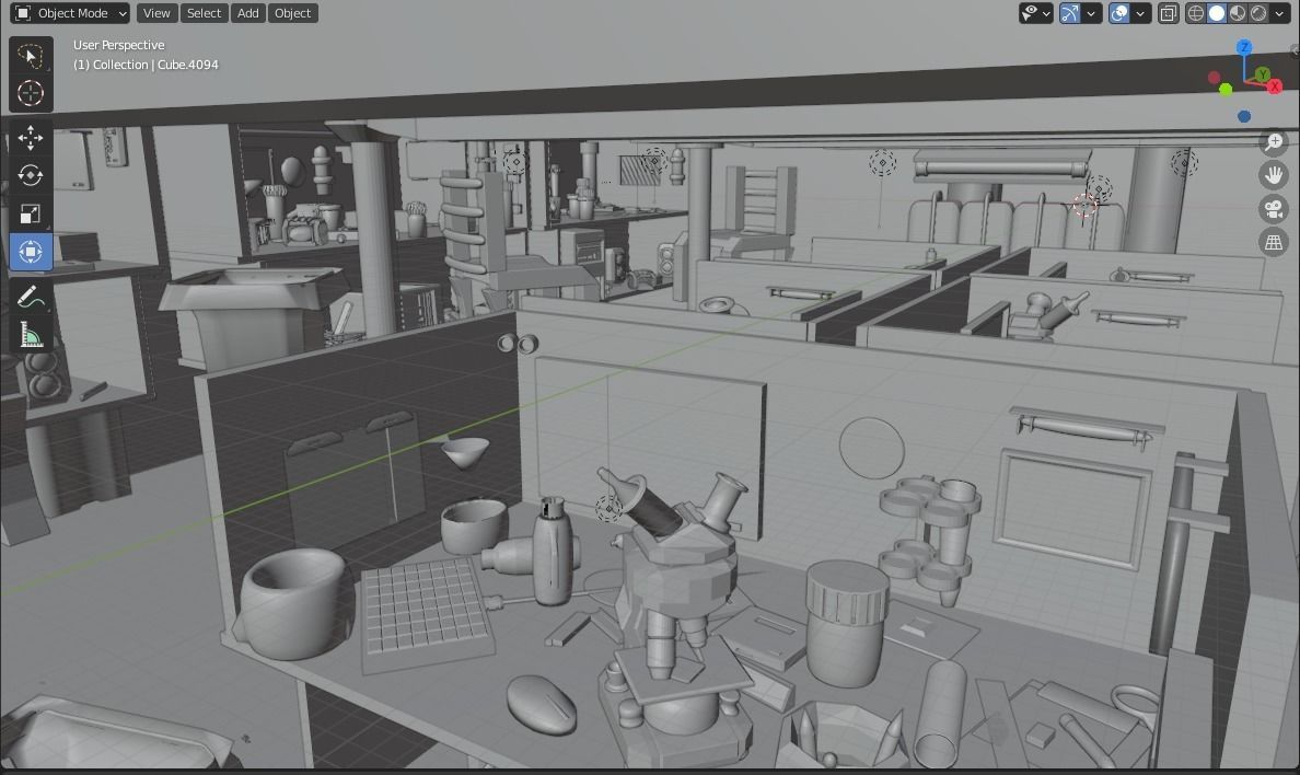 Research Lab 3D model_5