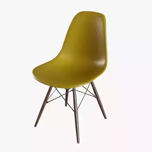 Chair 5 eames with wooden legs
