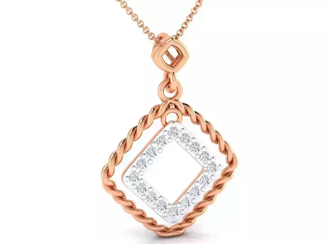 Women pendant 3dm stl jcd render details