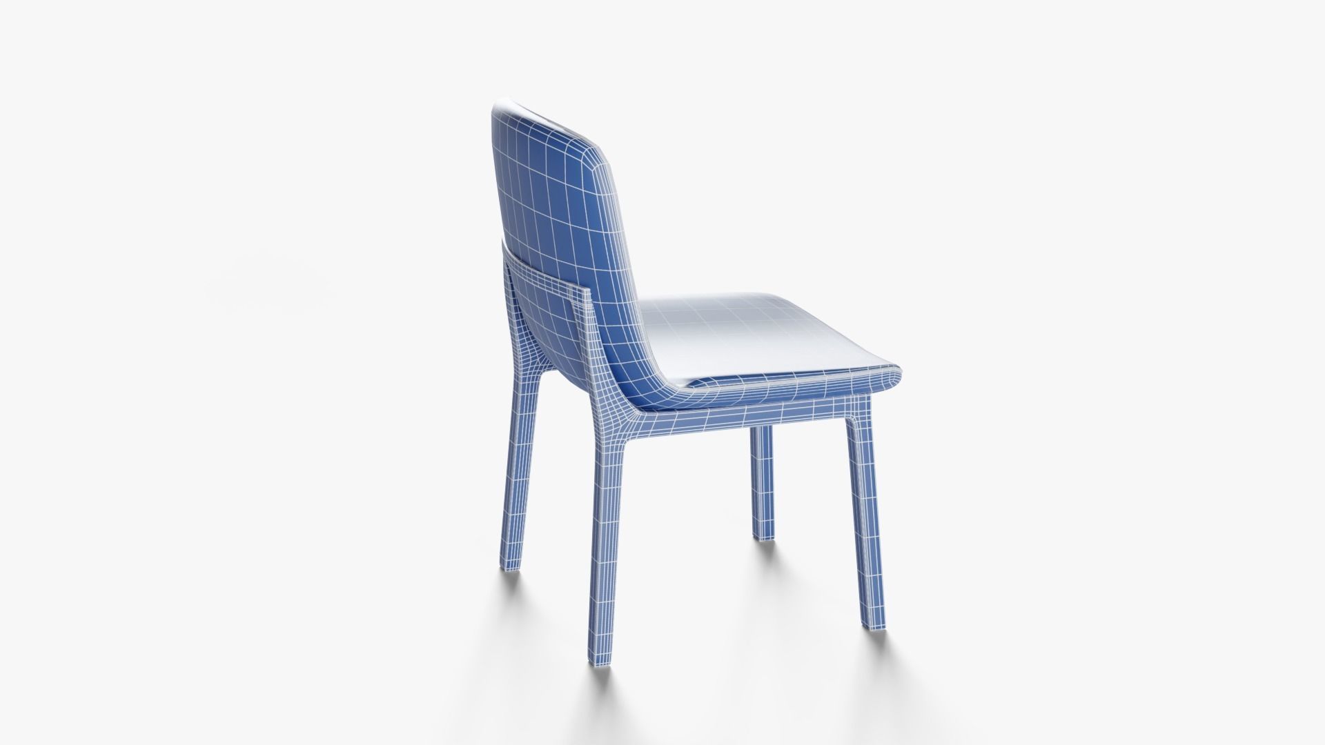 Chair 6 dining 3D model_17