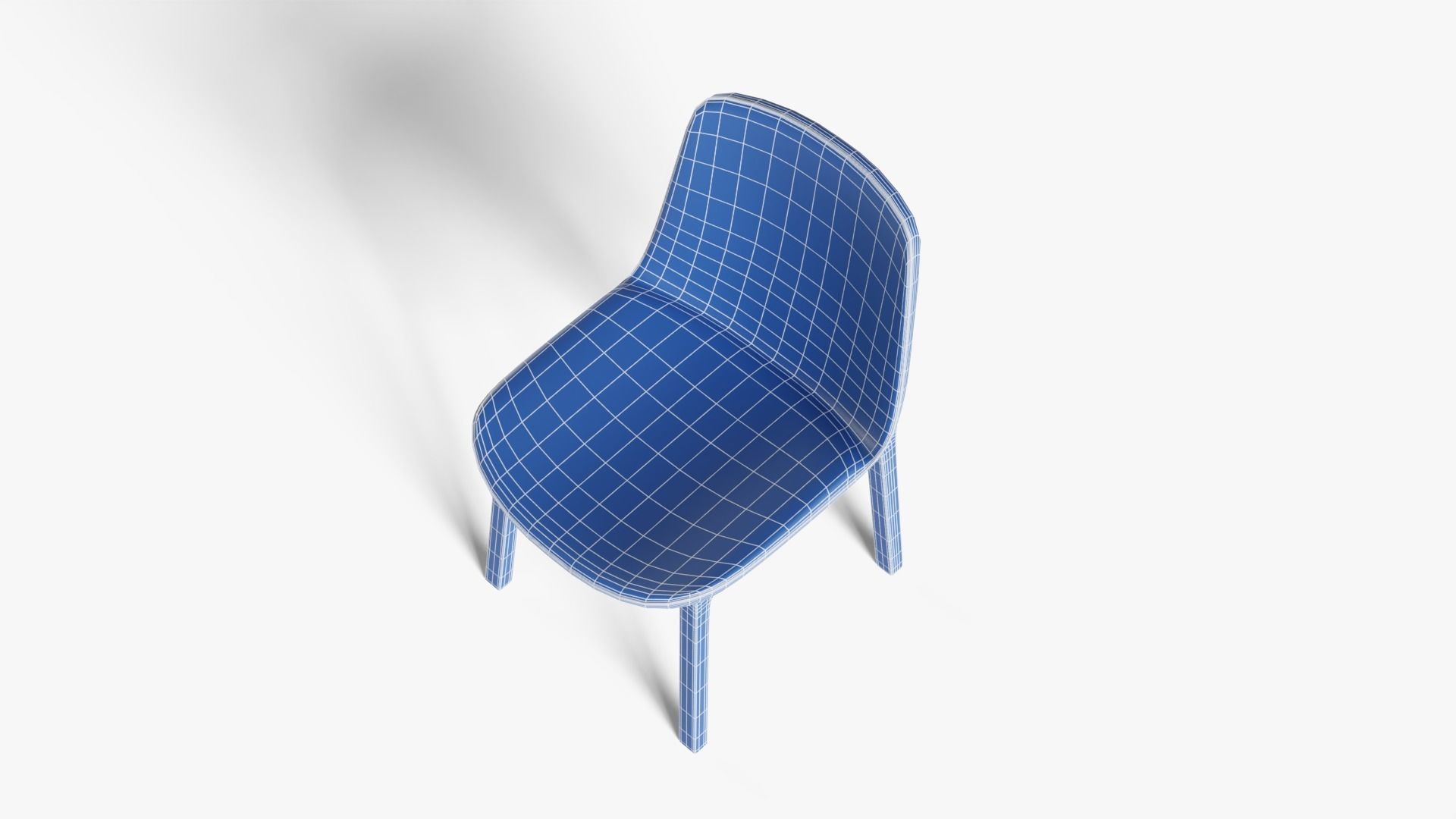 Chair 6 dining 3D model_19