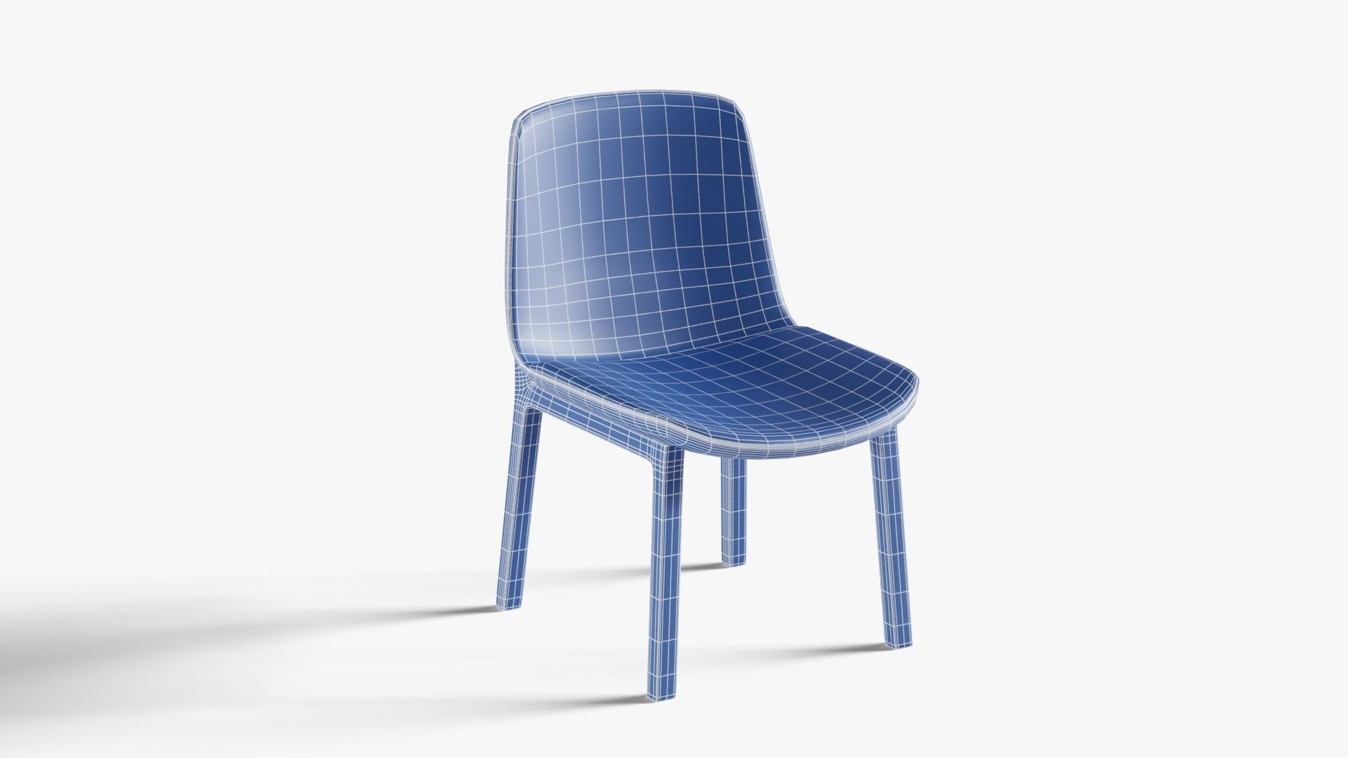 Chair 6 dining 3D model_21