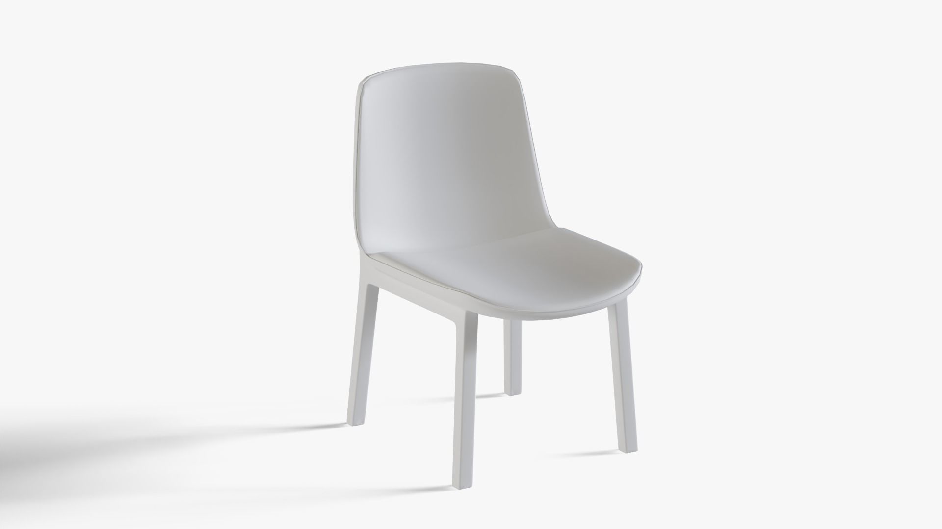 Chair 6 dining 3D model_11