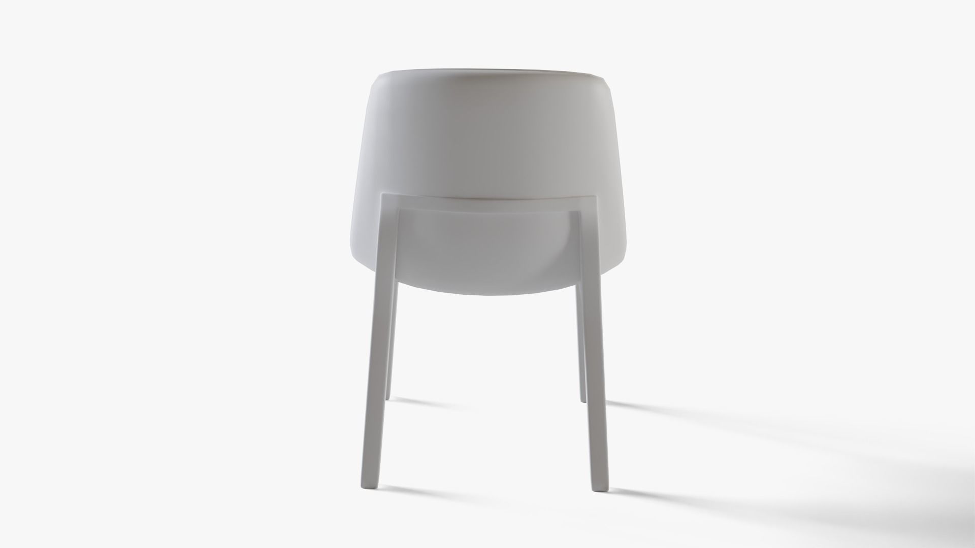 Chair 6 dining 3D model_8
