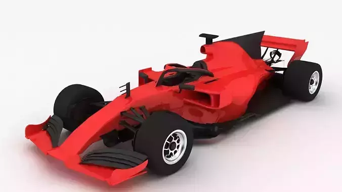 Formula 1 Season 2022 F1 Race Car red