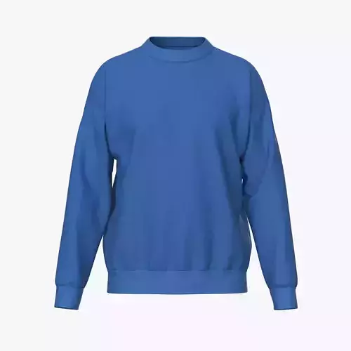 Oversized Drop Shoulder Sweatshirt