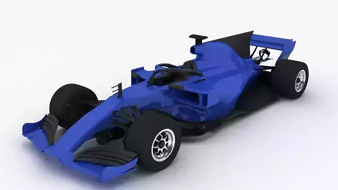 Formula 1 Season 2022 F1 Race Car blue