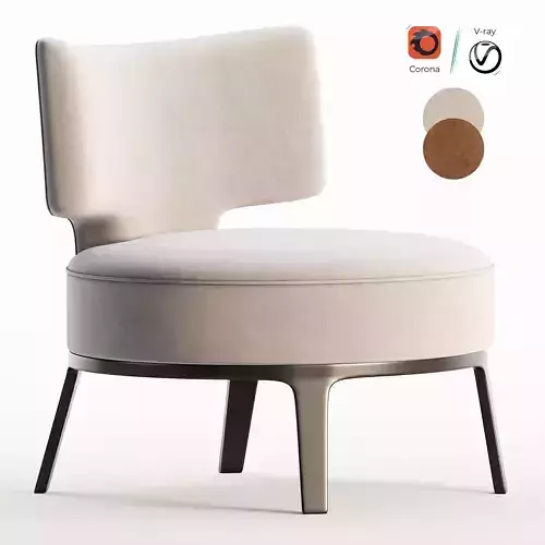 DROP Easy chair By Flexform
