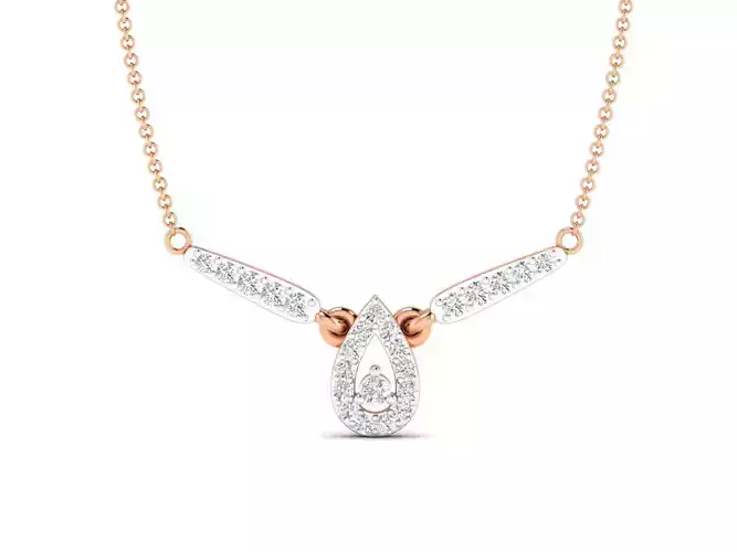 pear shape women pendant 3DM STL JCD details 