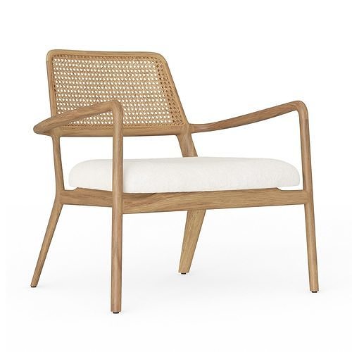 Terra Nova Lounge Chair Low-poly 3D model