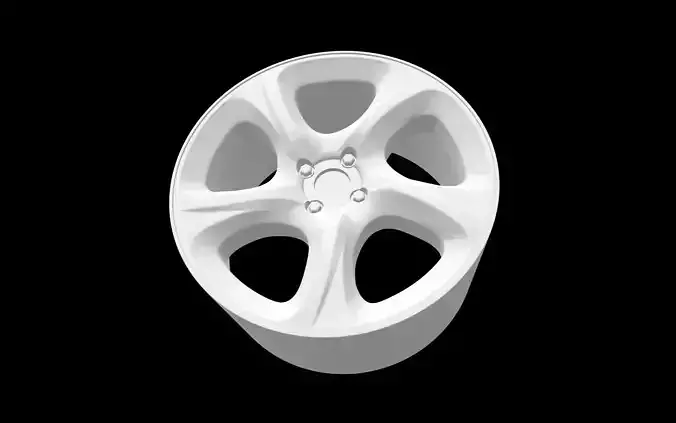 Alfa Romeo OEM scalable and printable rims