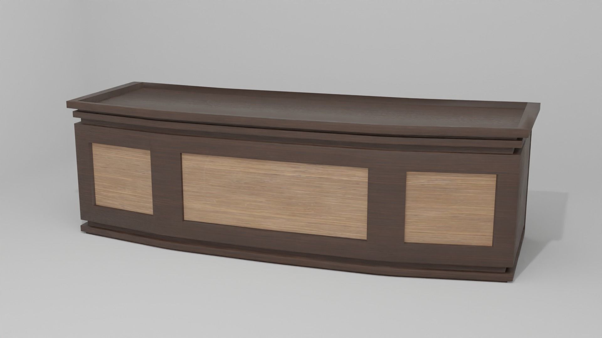 Office table 3D model 3D model_1