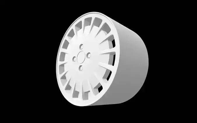 Alfa Romeo OEM scalable and printable rims