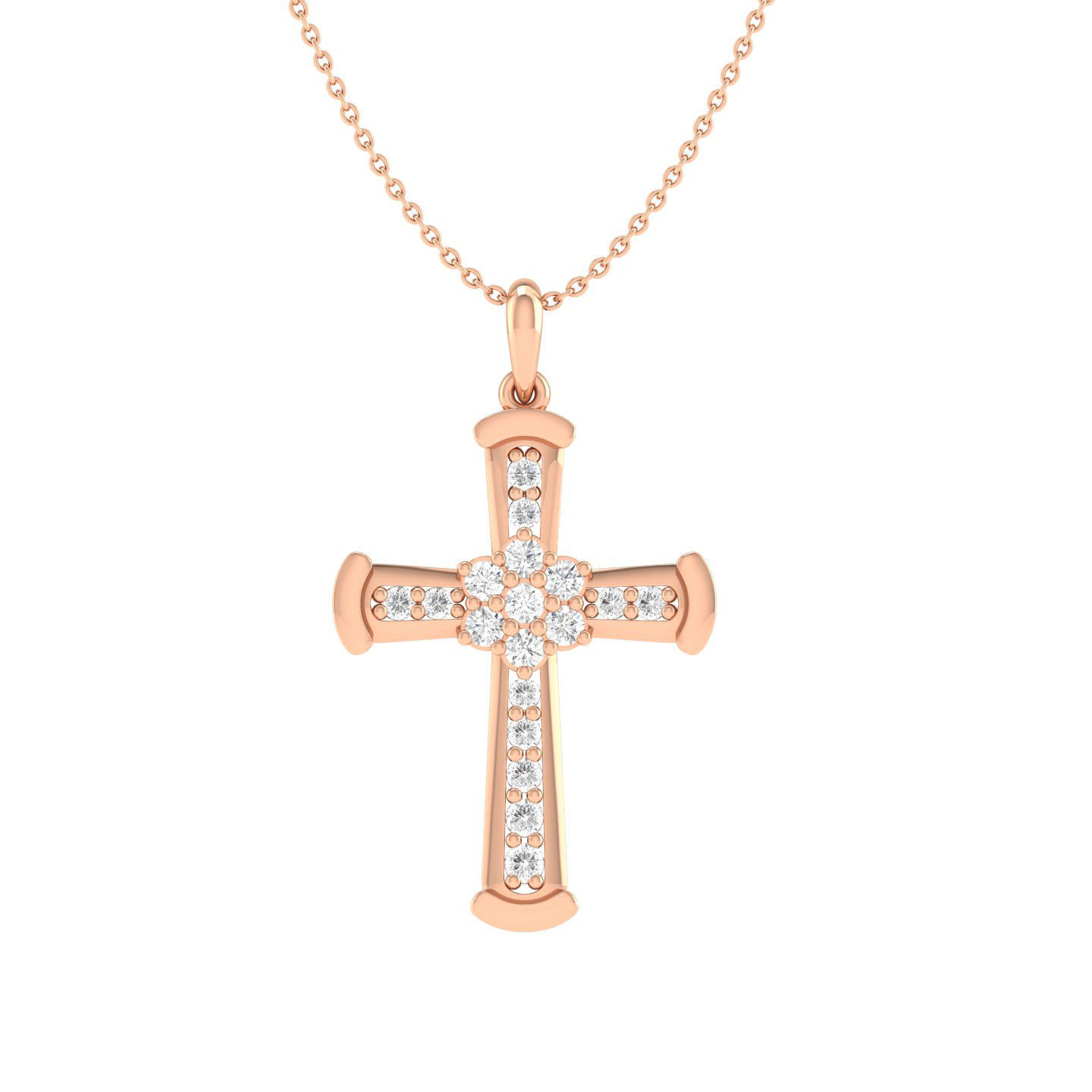 Jesus cross pendant 3dm stl jcd render details  3D print model_1