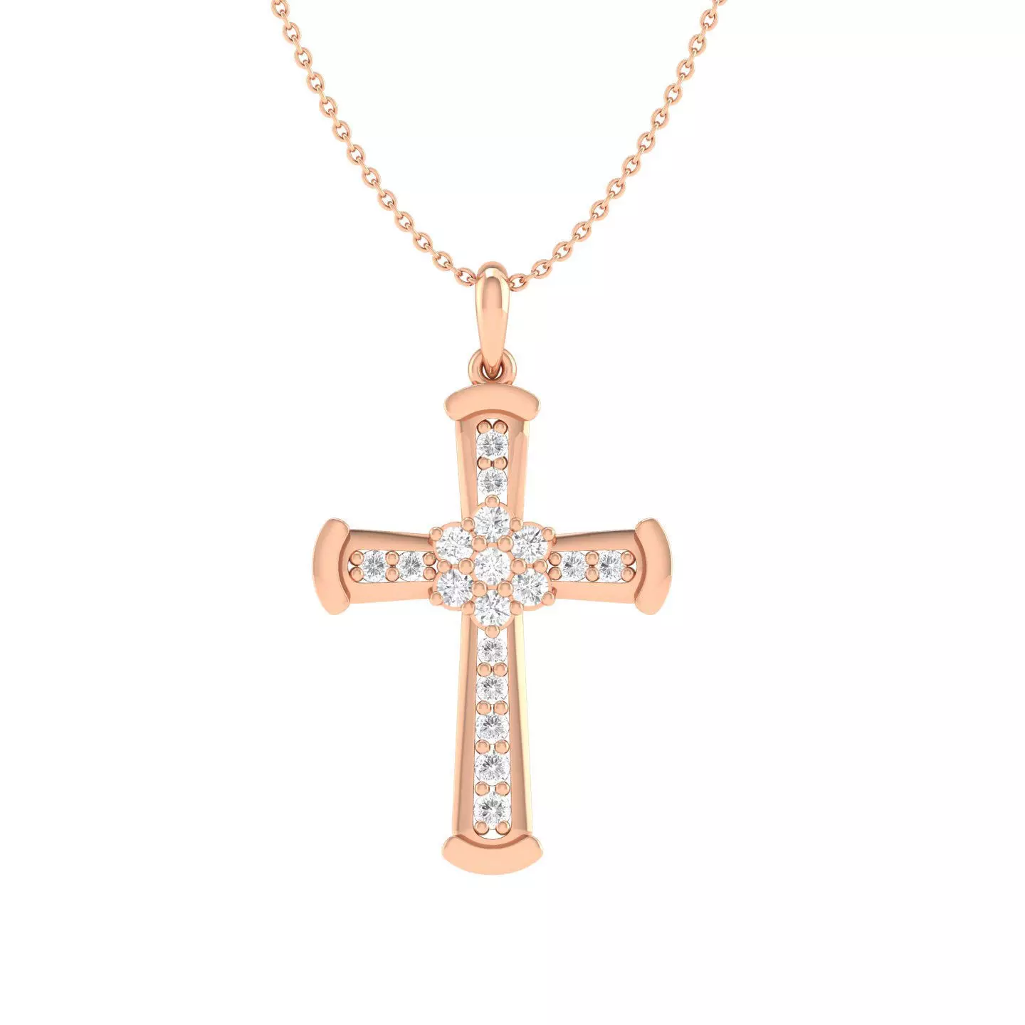 Jesus cross pendant 3dm stl jcd render details  3D print model_0