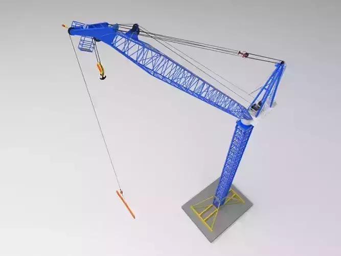 Favelle Favco M1280D TOWER crane 3D model