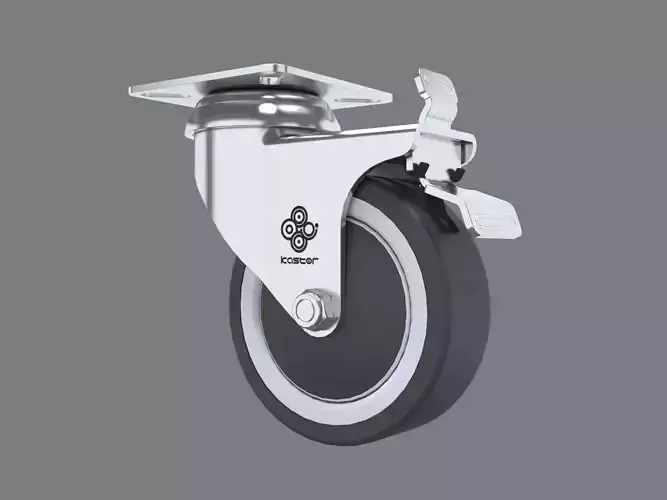  Furniture Wheel 3D model