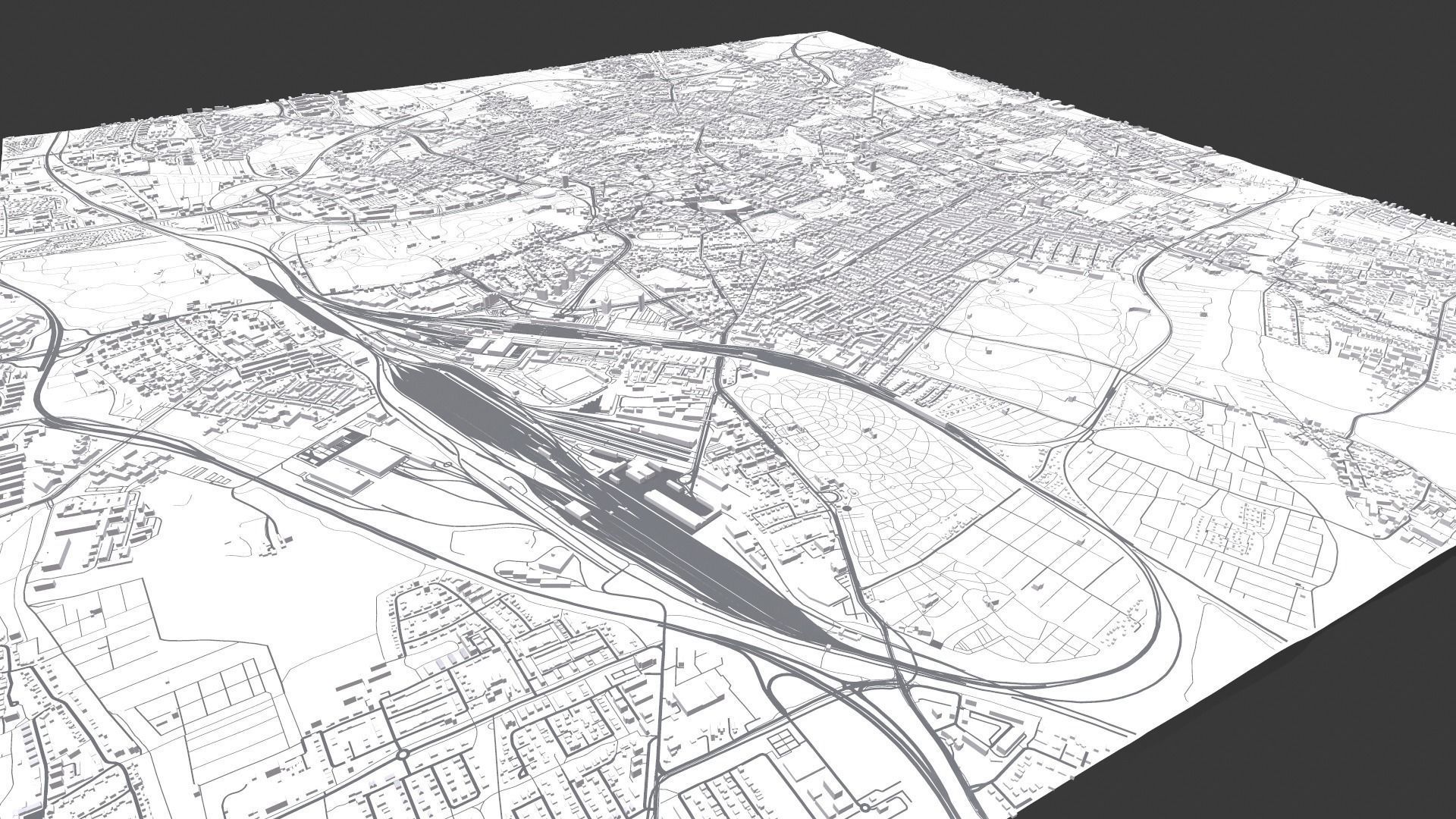 Cityscape Braunschweig Germany 3D model_7