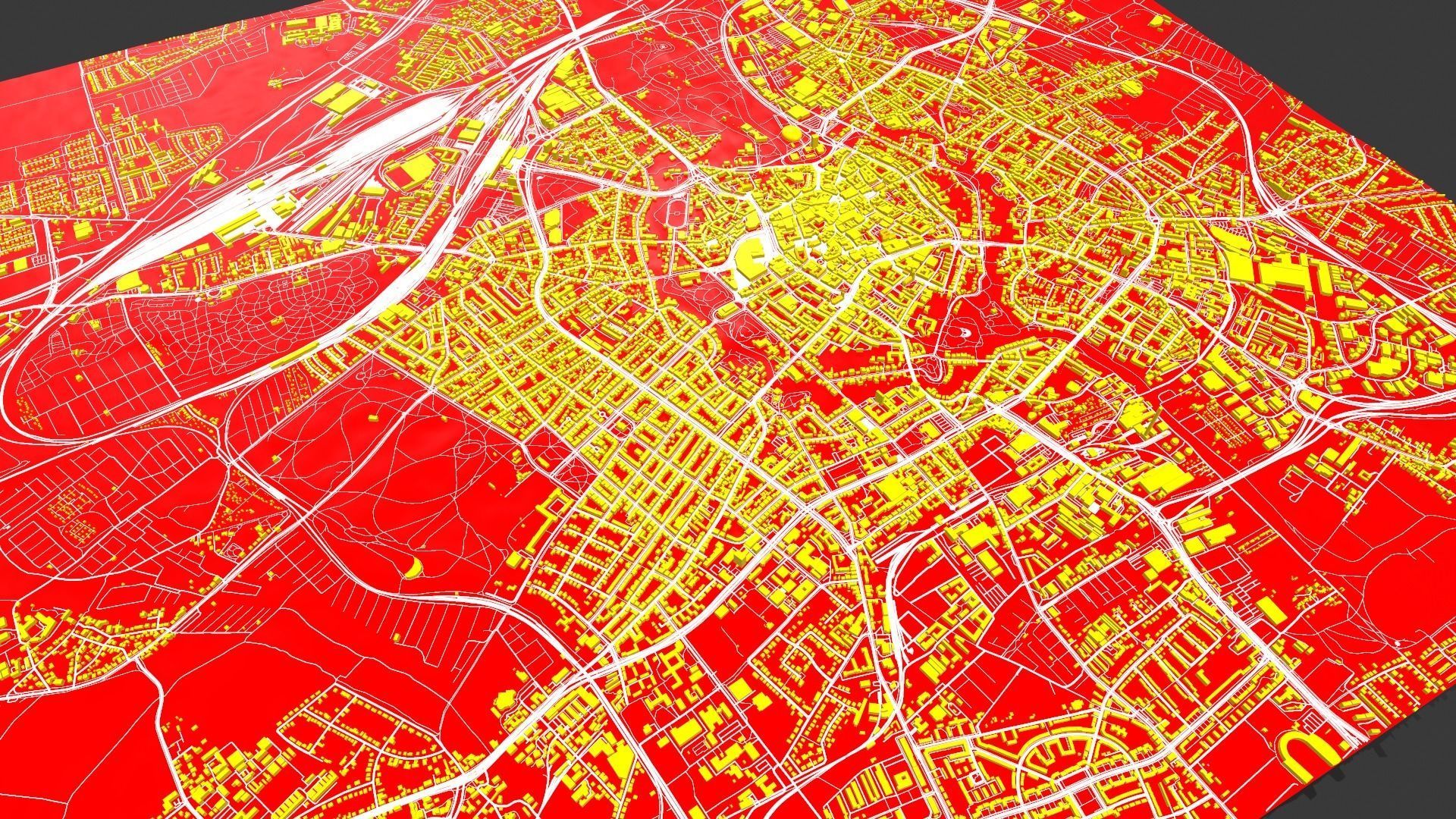 Cityscape Braunschweig Germany 3D model_13