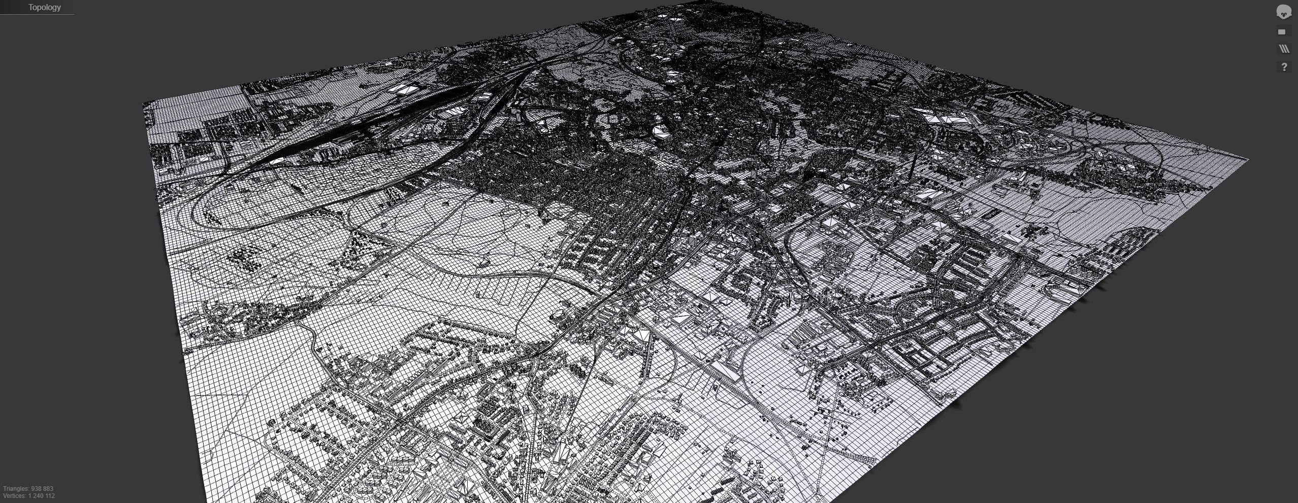 Cityscape Braunschweig Germany 3D model_14