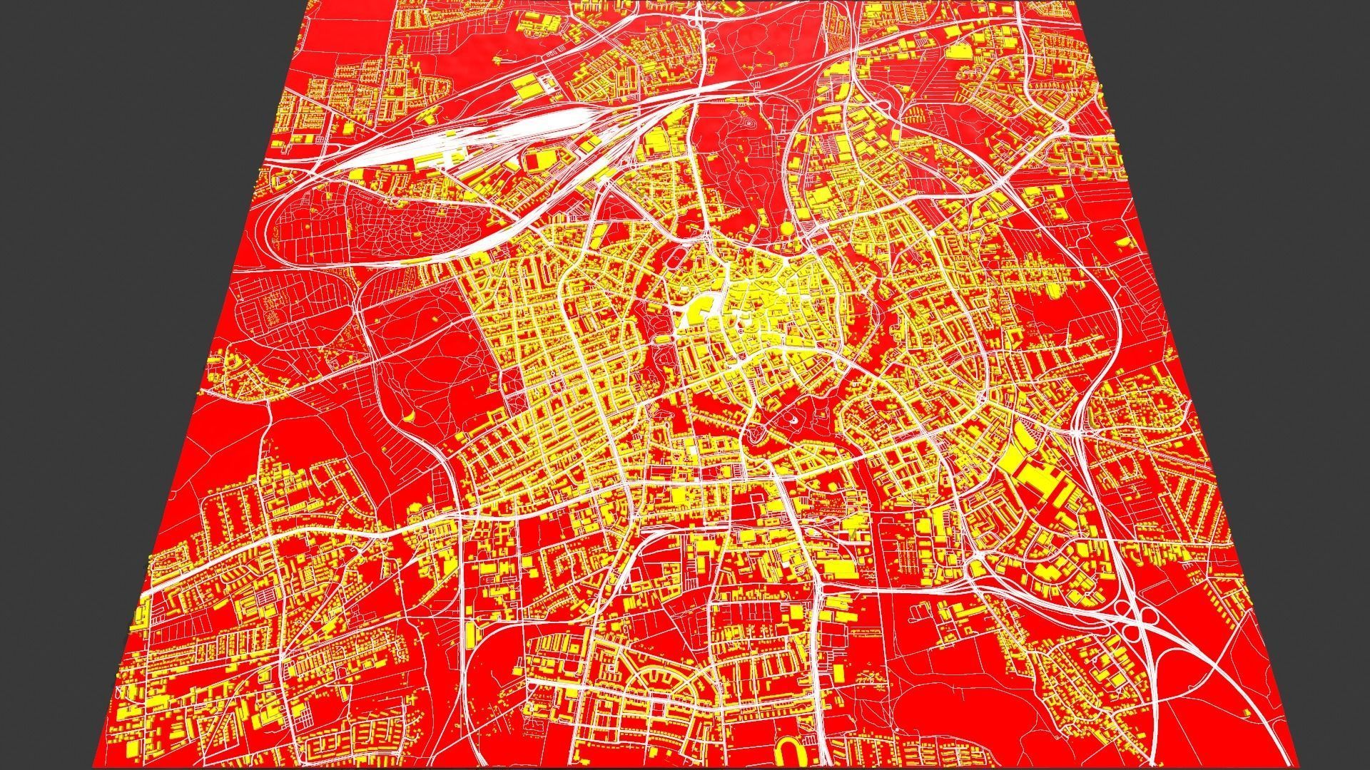 Cityscape Braunschweig Germany 3D model_12