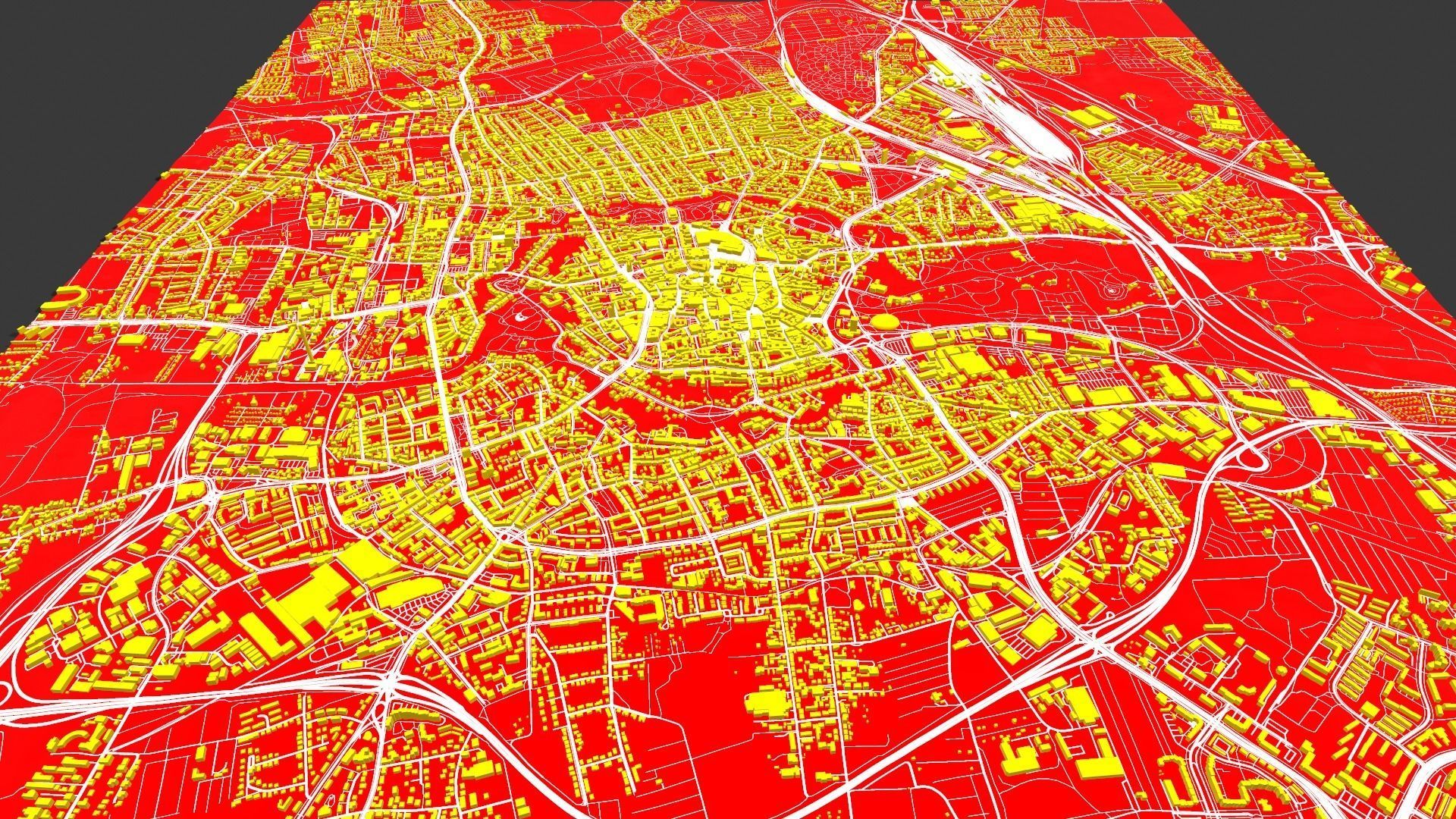 Cityscape Braunschweig Germany 3D model_6