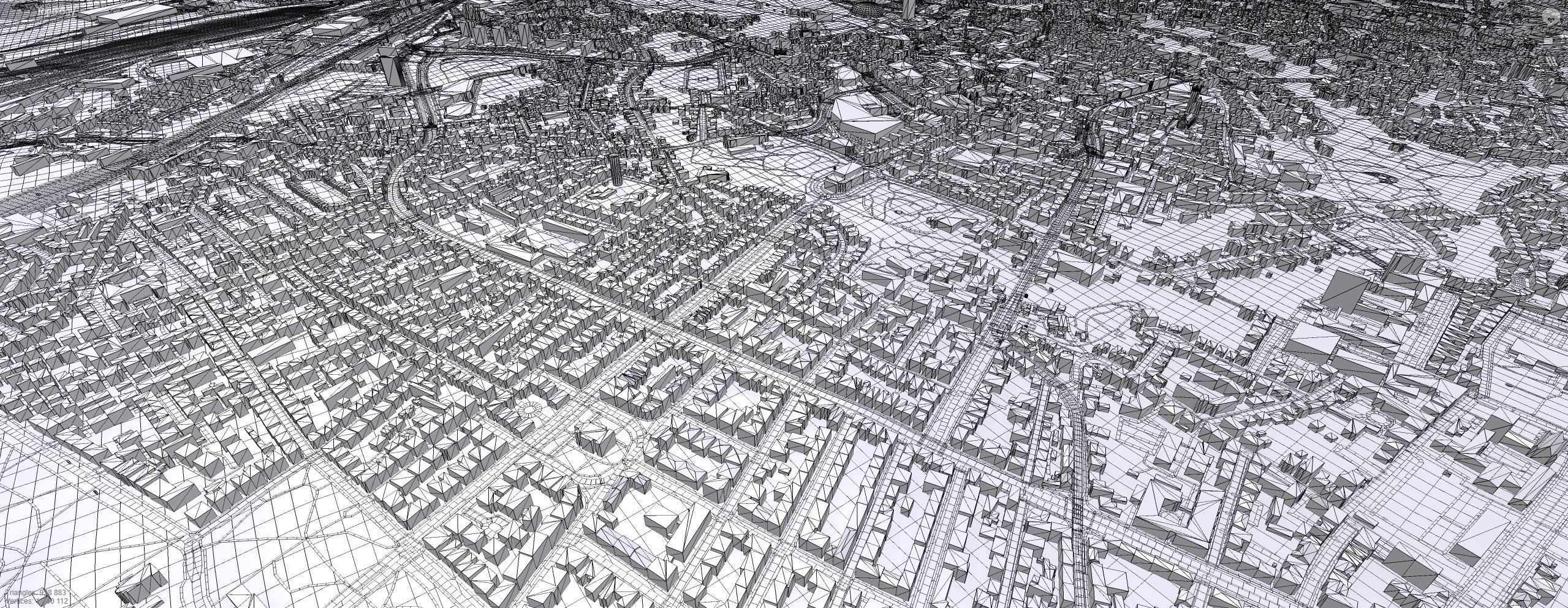 Cityscape Braunschweig Germany 3D model_16