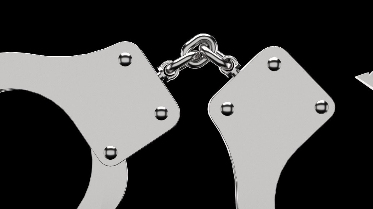Handcuffs 3D model_5