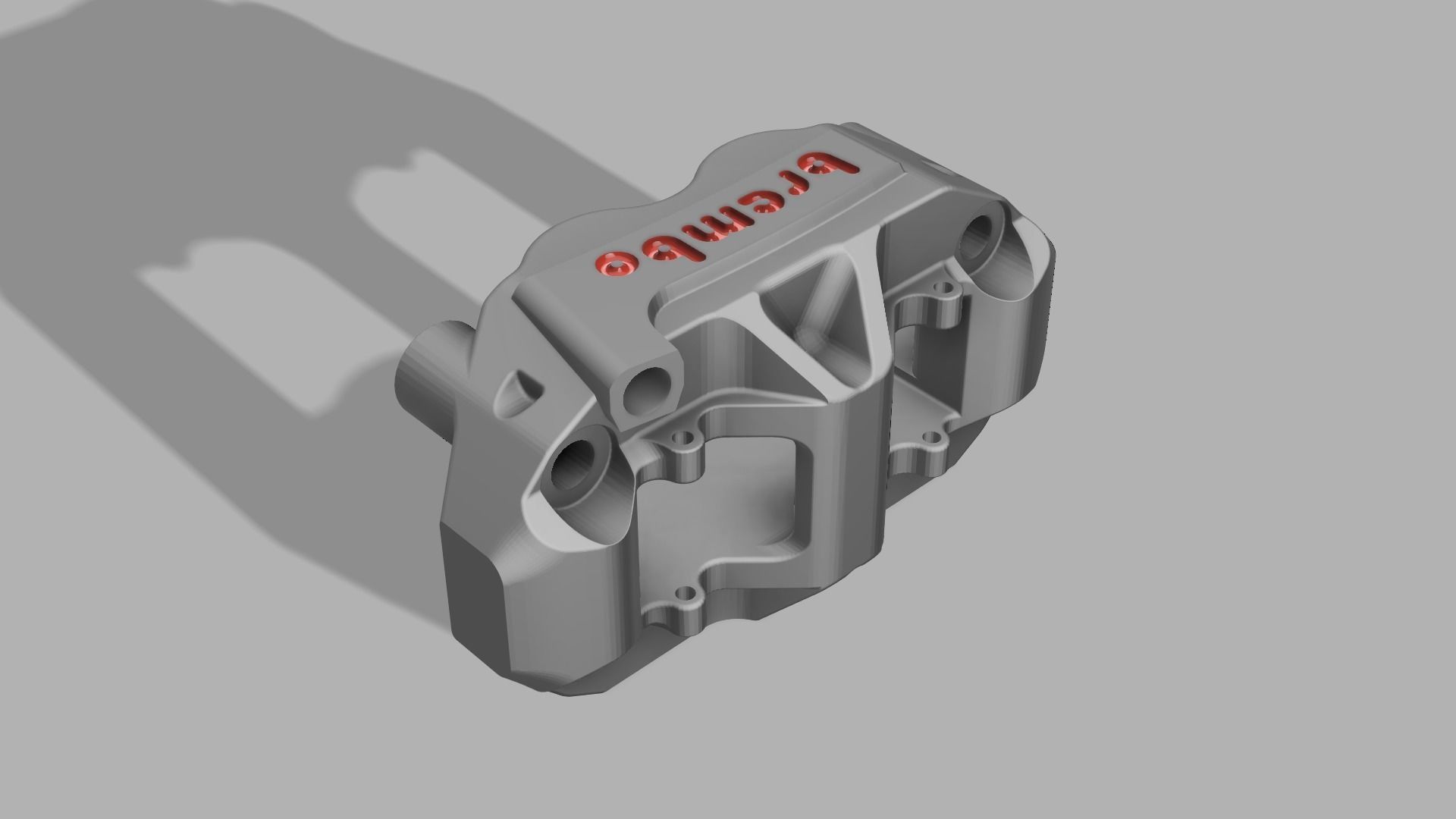 Brembo caliper M4 3D model_1