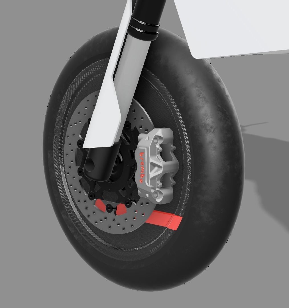 Brembo caliper M4 3D model_8