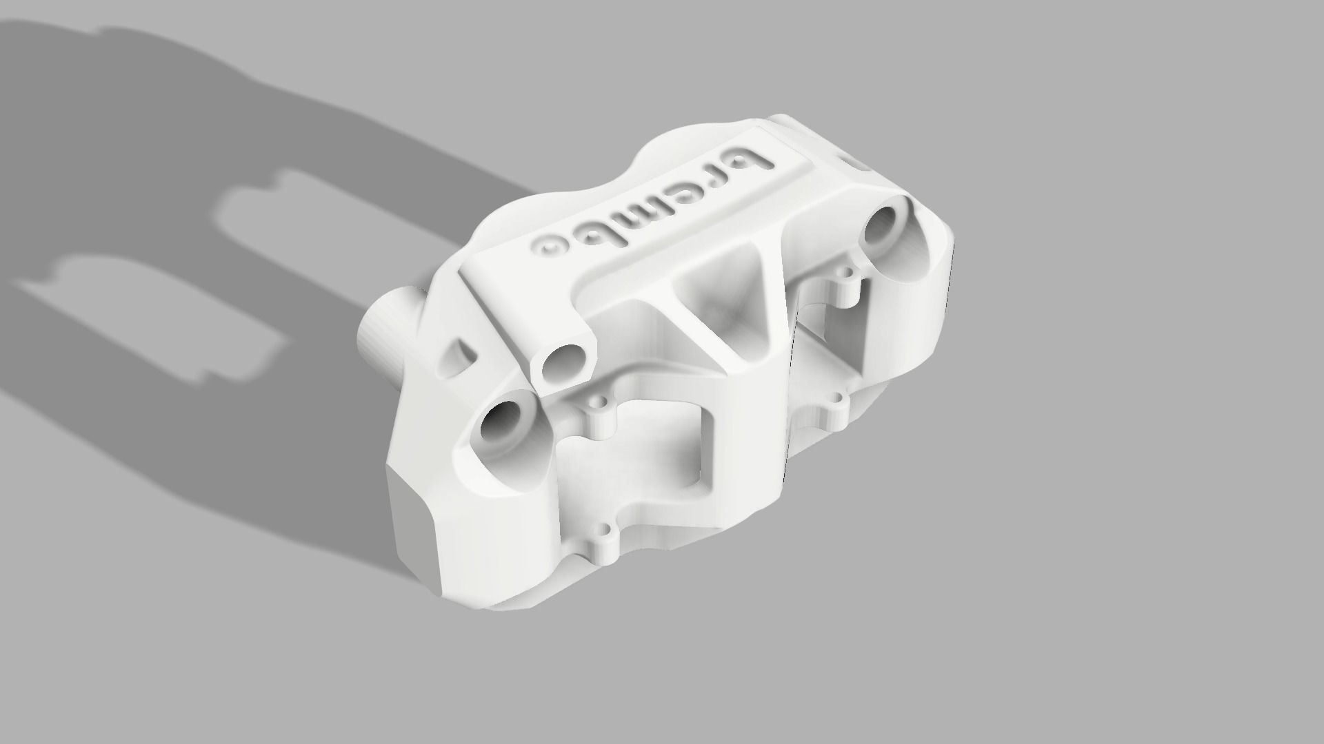 Brembo caliper M4 3D model_2