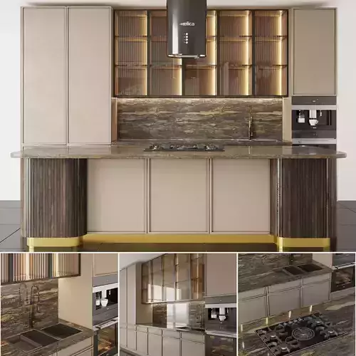 Kitchen 039 3D model