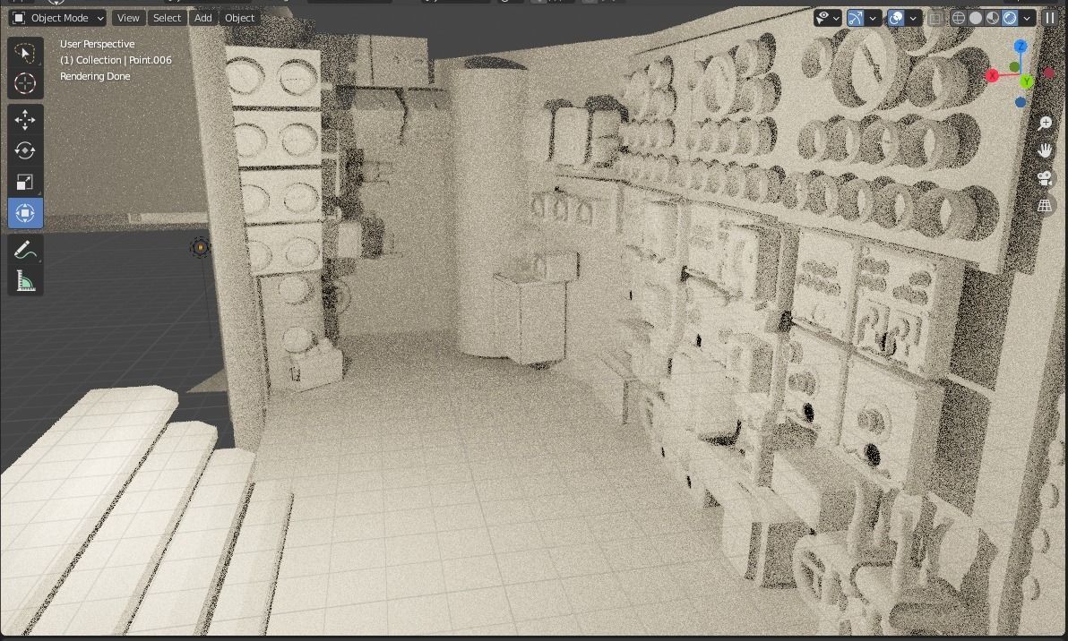 Submarine 3D model_26