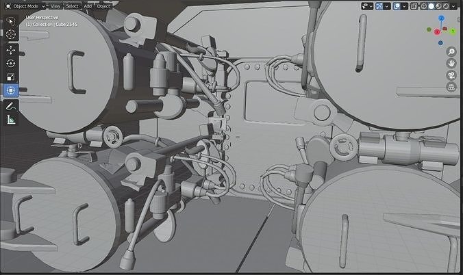 Submarine 3D model