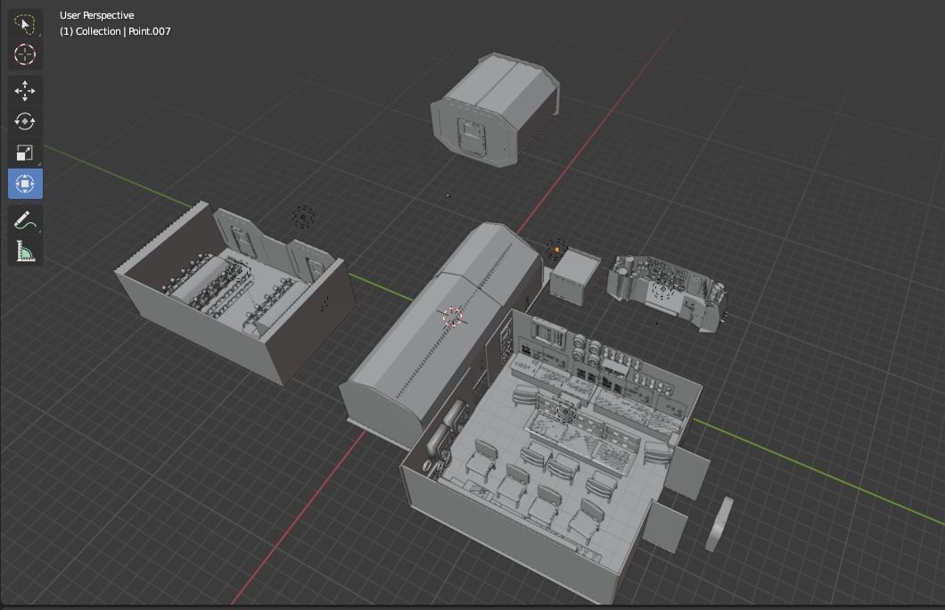 Submarine 3D model_20