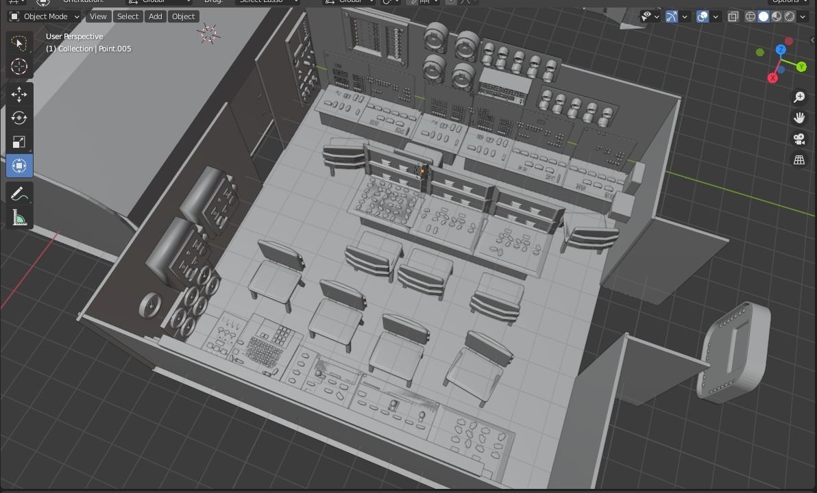 Submarine 3D model_18