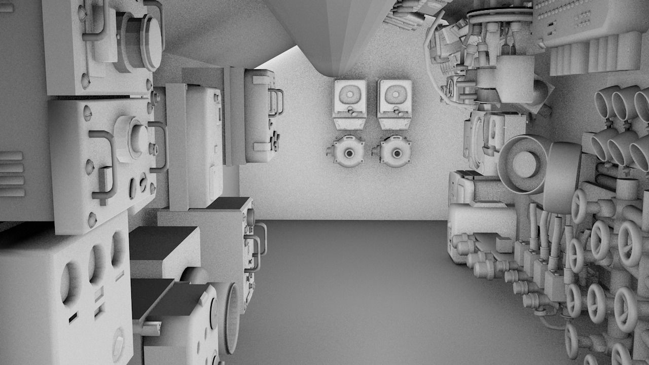 Submarine 3D model_29