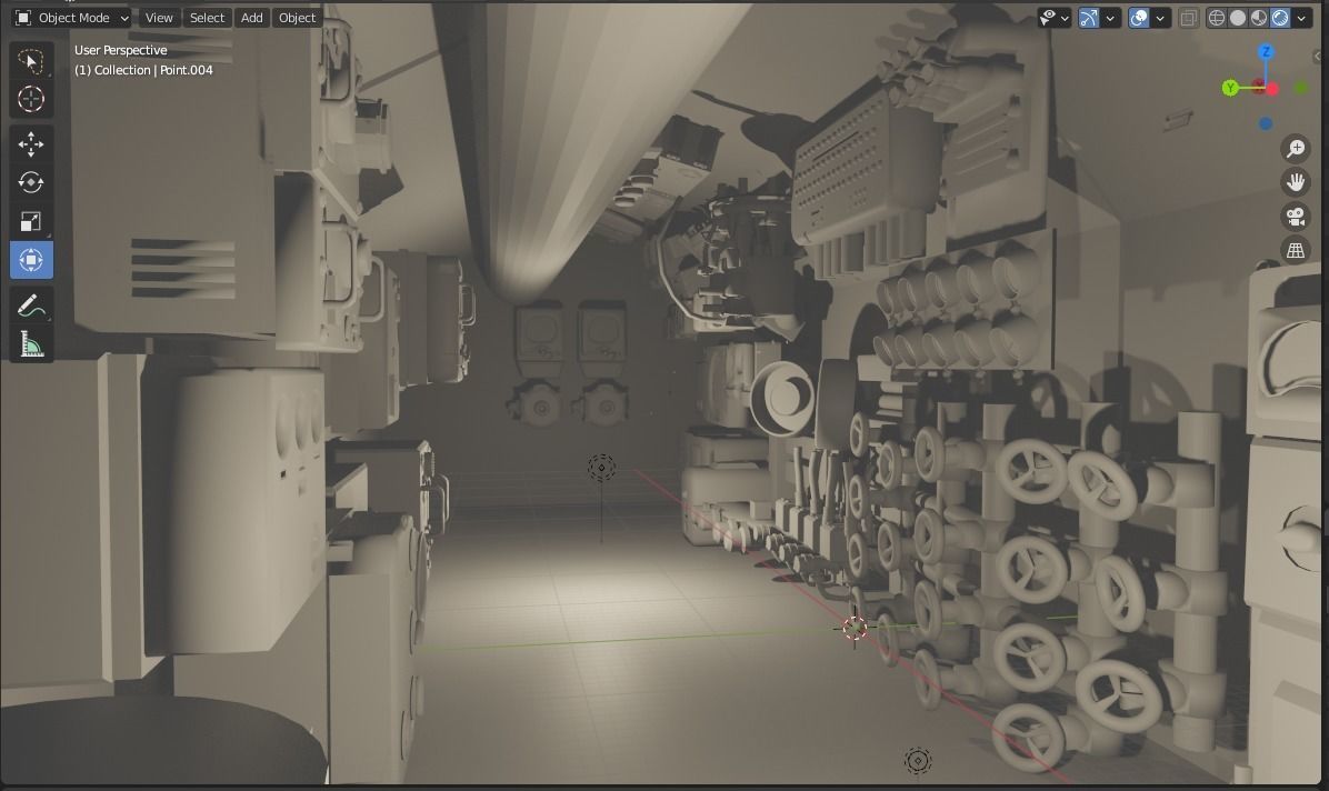 Submarine 3D model_9