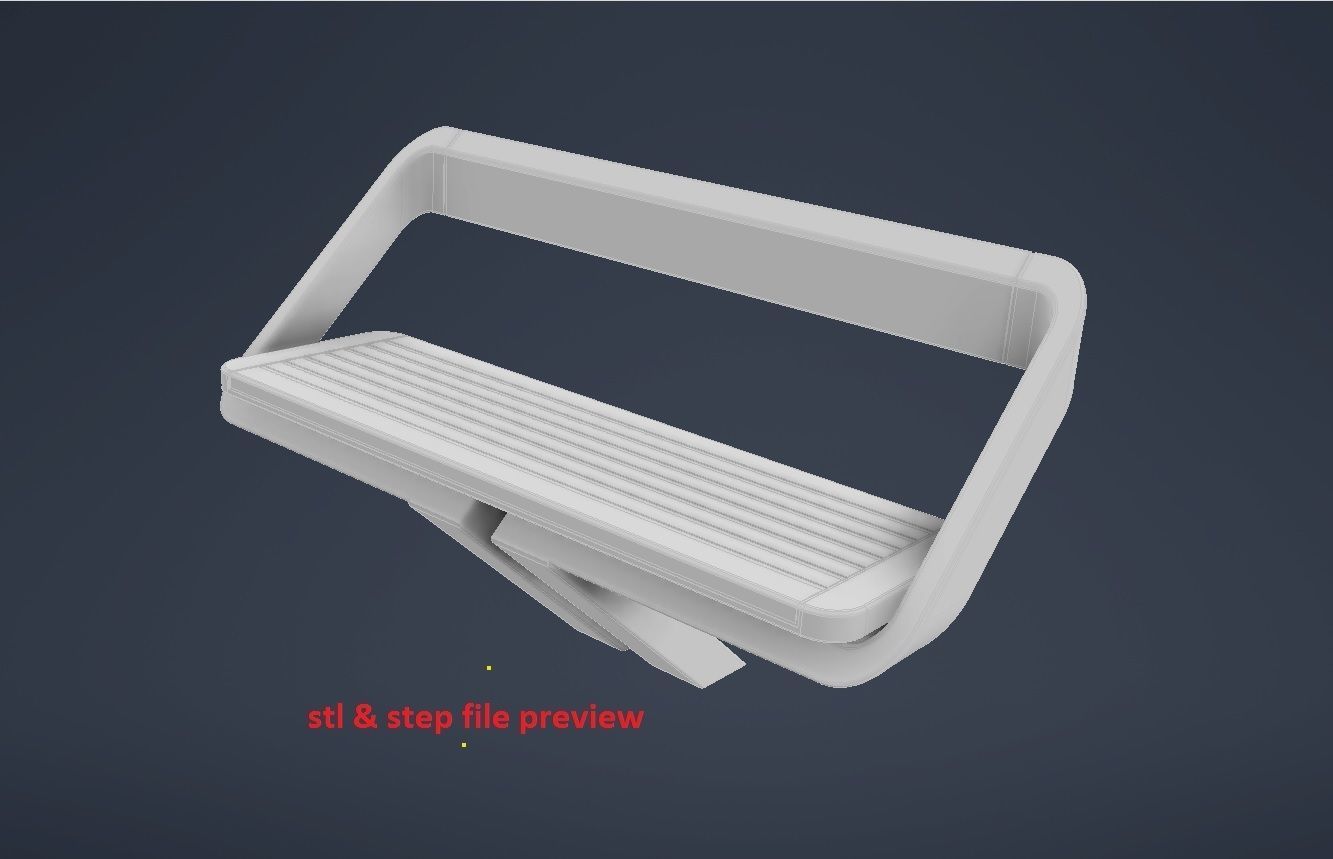 Bench 01 Low-poly 3D model_15