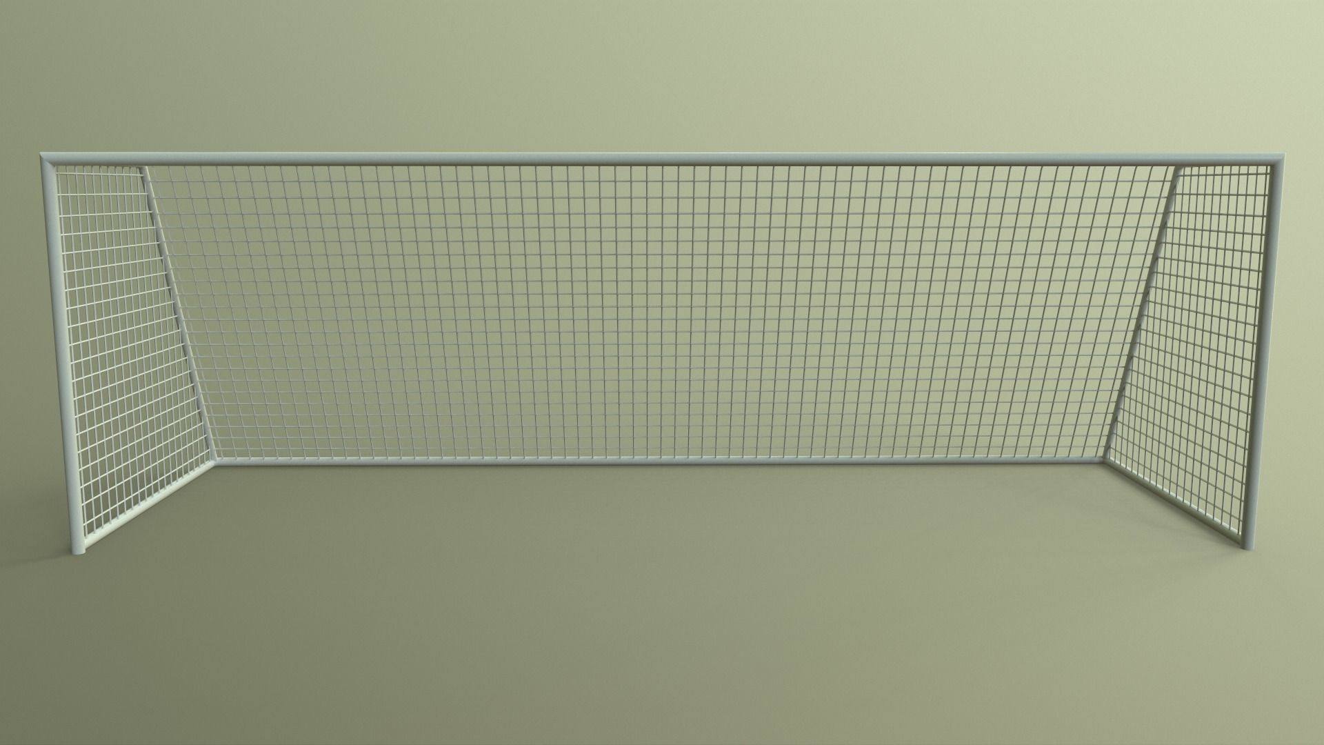 PBR Soccer Football Goal Post A-J 3D Model Collection_52