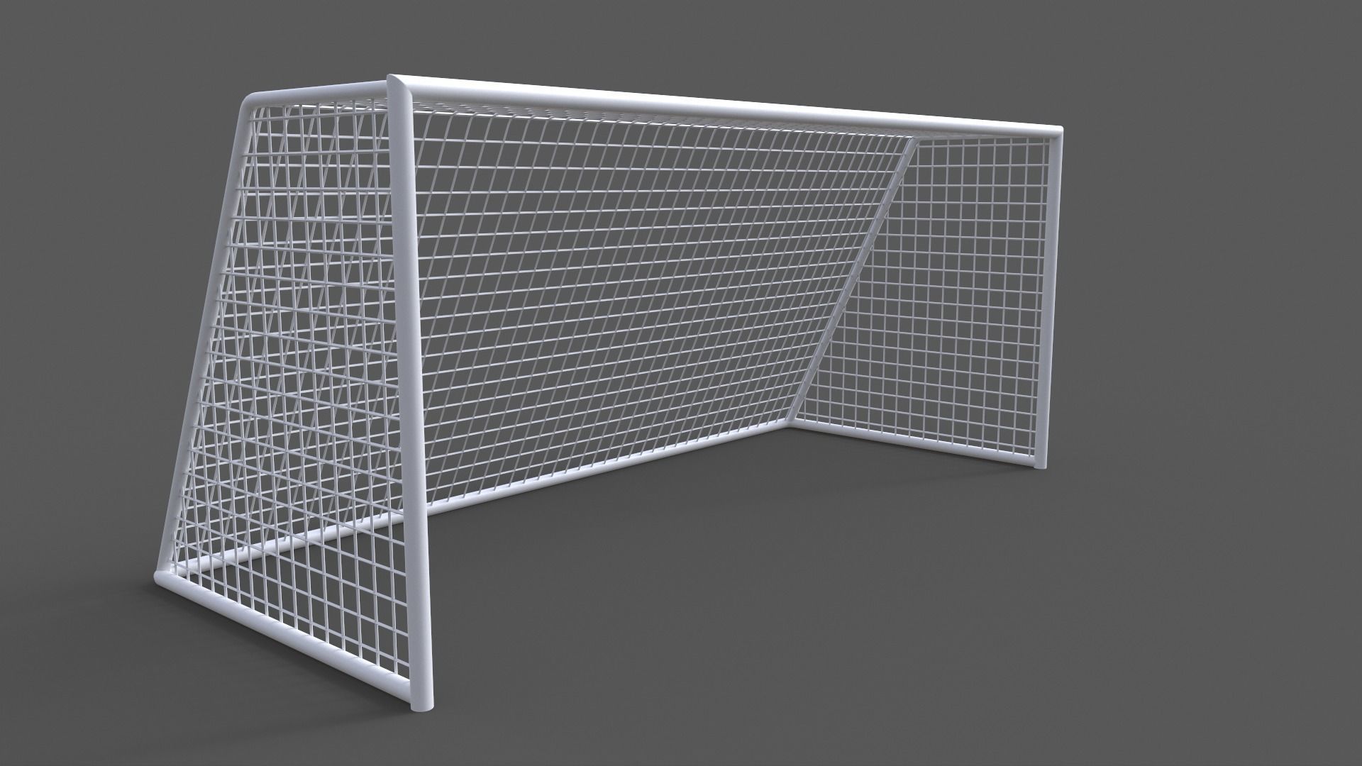 PBR Soccer Football Goal Post A-J 3D Model Collection_32