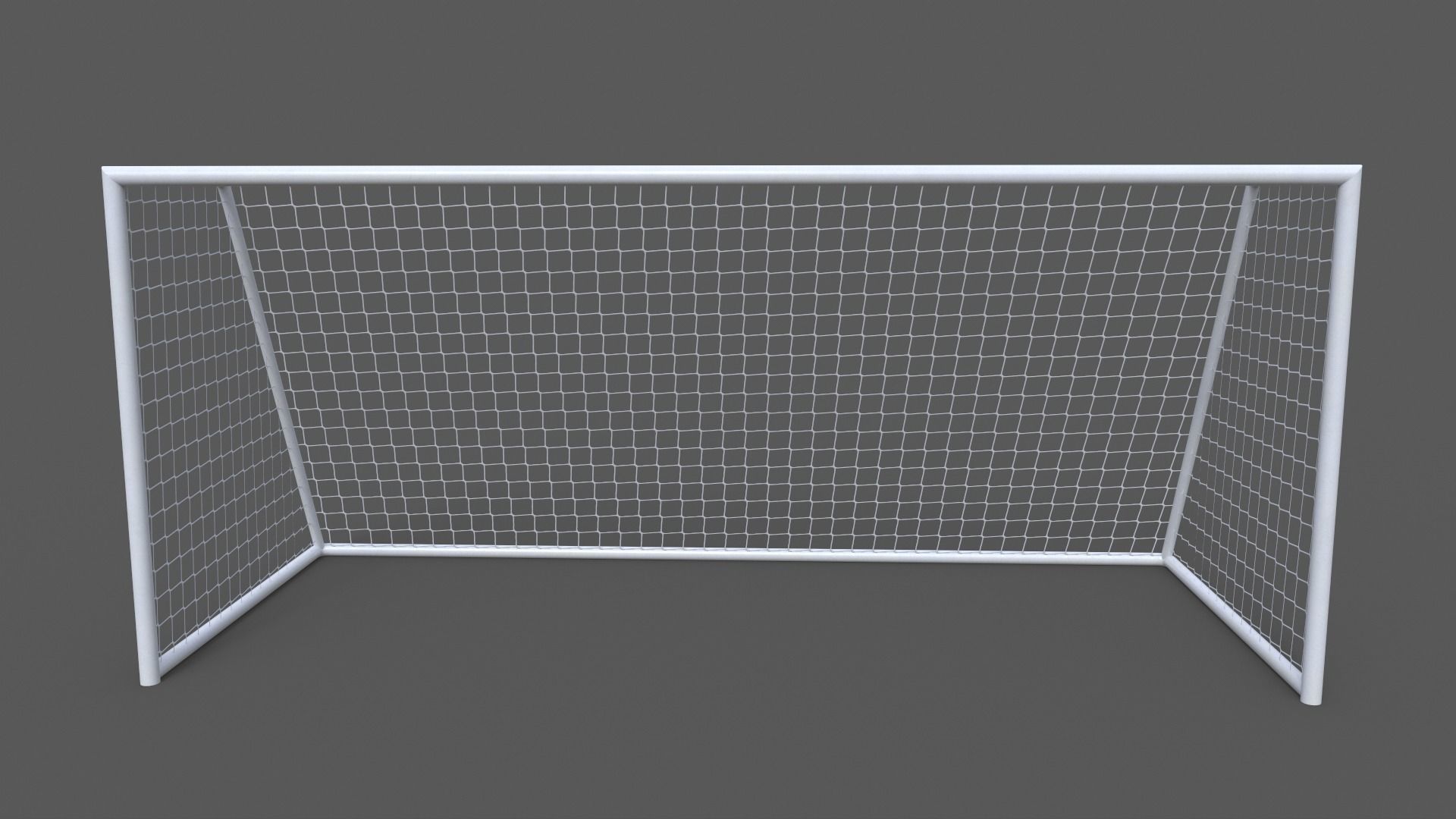 PBR Soccer Football Goal Post A-J 3D Model Collection_50