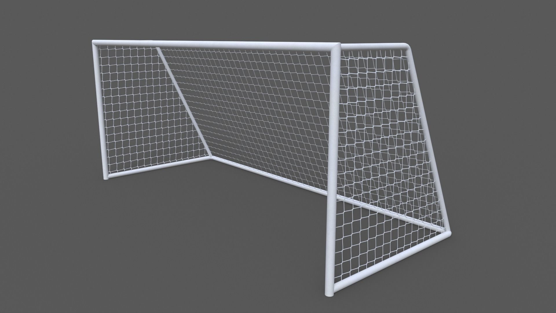 PBR Soccer Football Goal Post A-J 3D Model Collection_29