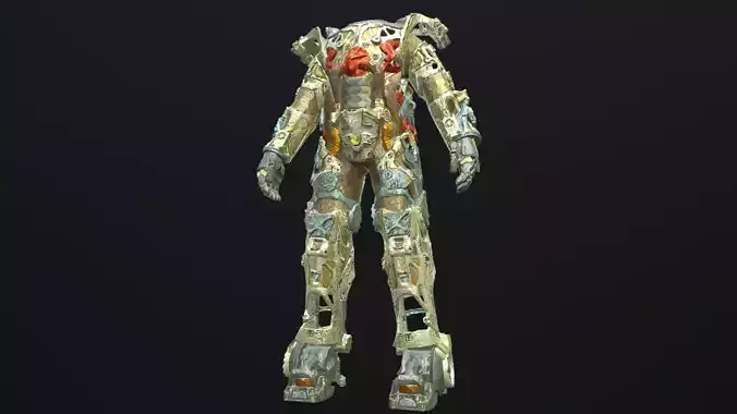 FALLOUT POWER ARMOR BASE PBR