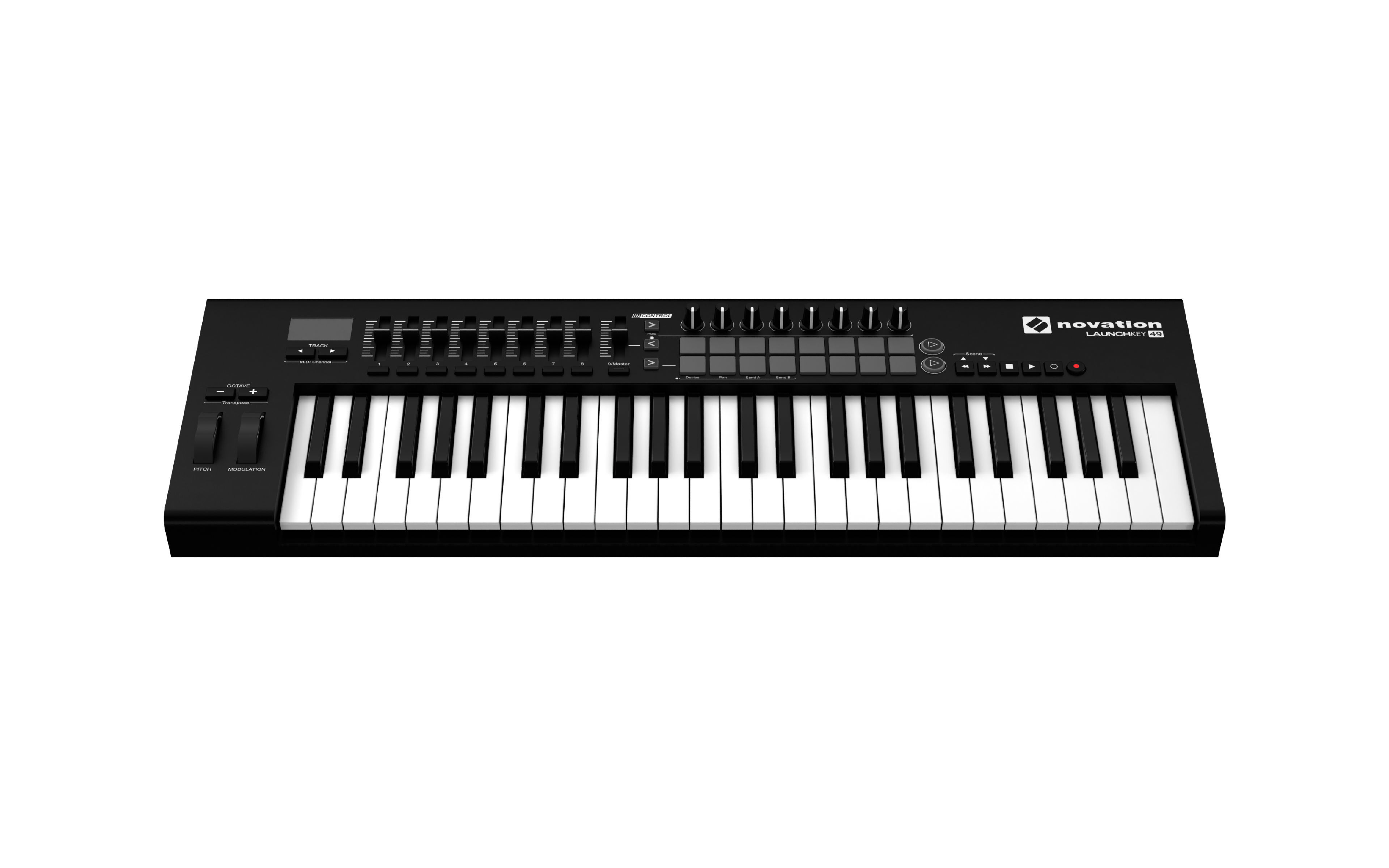 Novation LaunchKey 49 MK2 3D model_1
