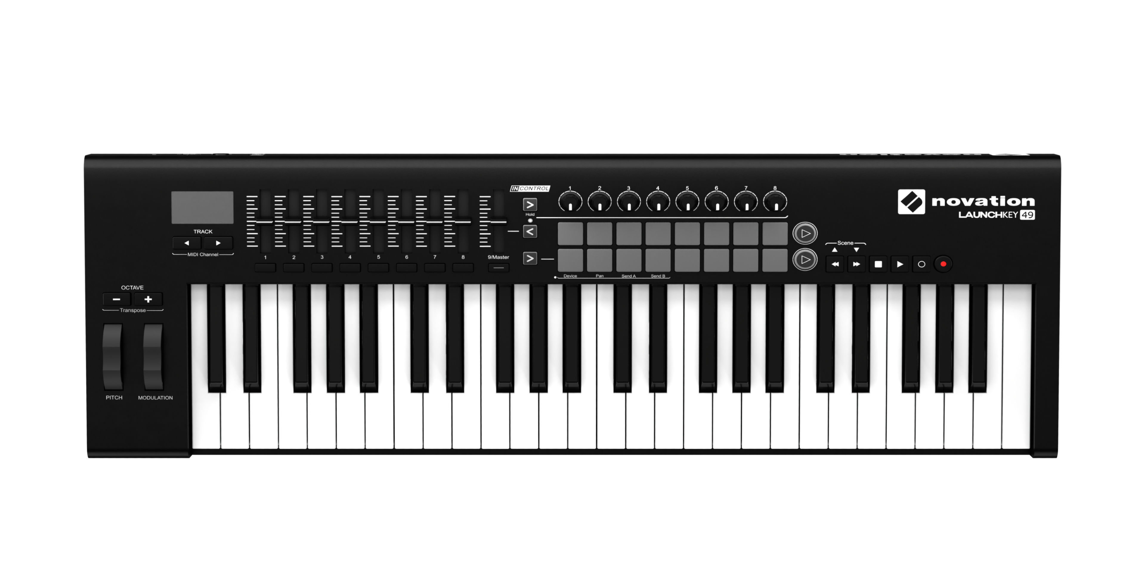 Novation LaunchKey 49 MK2 3D model_2