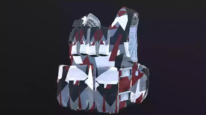 MILITARY CITY CAMO VEST PBR