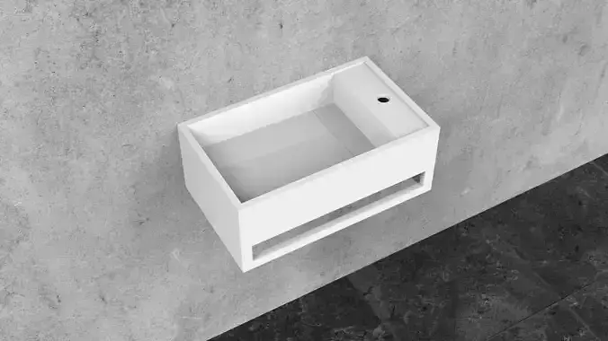 Modern Basin 500 x 300 x 200 3D model