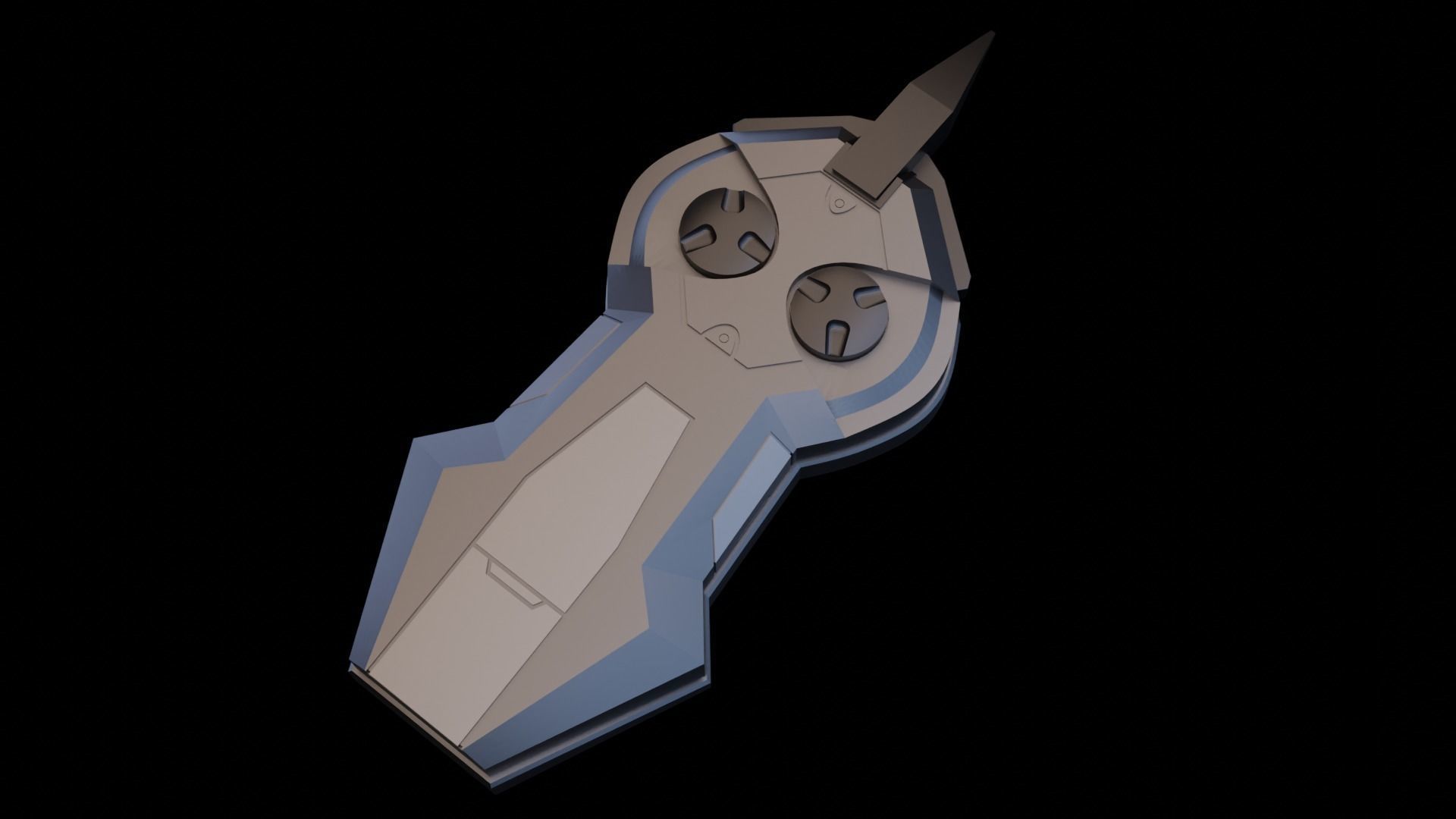 halo infinite grappleshot 3D print model_2