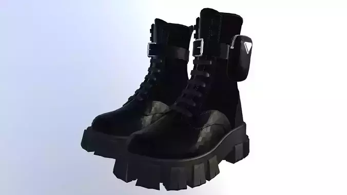 PRADA COMBAT BOOTS PBR
